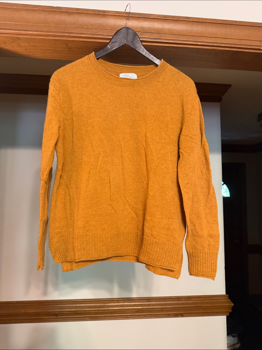 Rachel Zoe Women's Crewneck Sweater in Mustard